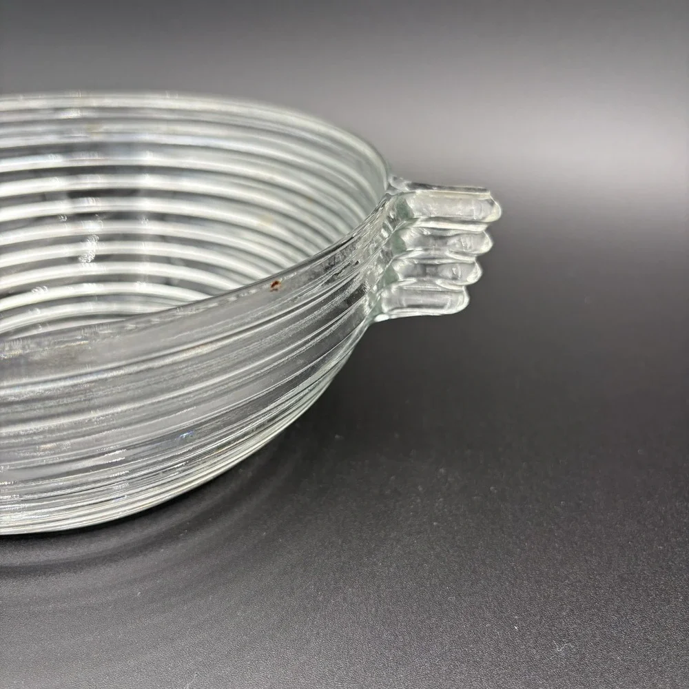 Vintage Anchor Hocking Ribbed Depression Glass 